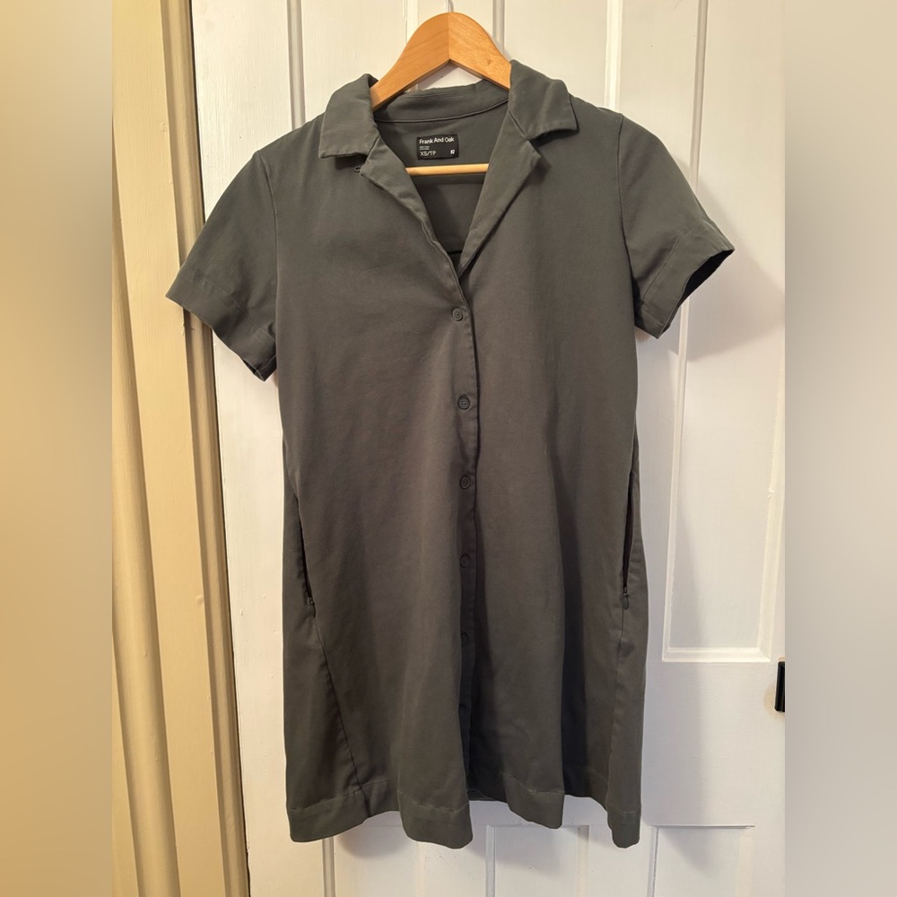 Frank & Oak Camp Collar Dress